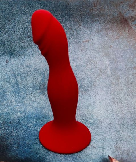 Анальний плаг Loveshop RED 16*3.5 см