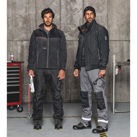 Штани робочі STRETCH X, антрацит, розмір 110 | Зображення 2