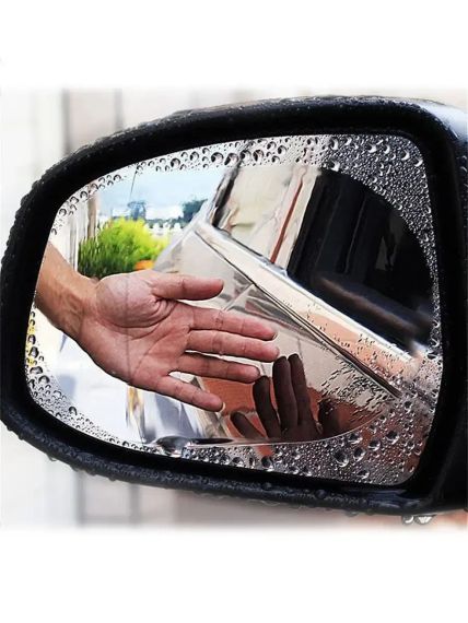 Плівка на дзеркало антидощ 2 шт. Anti Fog 95*95 мм | Зображення 1