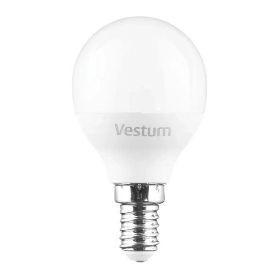 Світлодіодна лампа Vestum G45 8W 3000K 220V E14 1-VS-1212 | Зображення 2