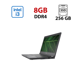 Ноутбук Fujitsu LifeBook E5411 / 14" (1920x1080) IPS / Intel Core i3-1115G4 (2 (4) ядра по 1.7 - 4.1 GHz) / 8 GB DDR4 / 256 GB SSD / Intel UHD Graphics / WebCam / 4G б/в