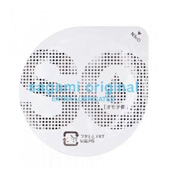 Презервативи поліуретан Sagami original 0.02 з дод. мастилом (ціна за 3 штуки) sexstyle | Зображення 1