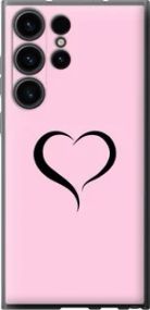 Чехол на Samsung Galaxy S23 Ultra Сердце 1 из силикона FCh_083318