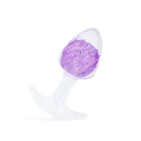 Анальна пробка Liebe Seele Icecream-shaped Crystal Anal Plug - Purple Small Sex Aura