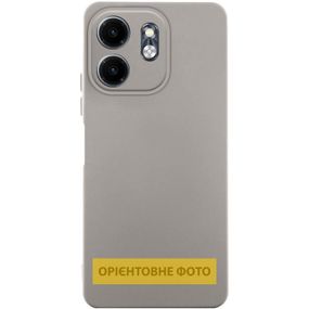Чохол TPU GETMAN Liquid Silk Full Camera для Xiaomi Redmi Note 14 Pro 4G Сірий / Lavender
