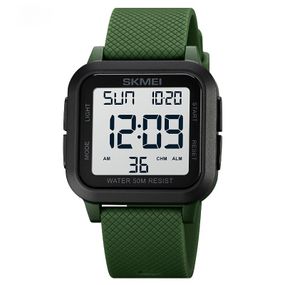 Чоловічий годинник Skmei 1894 Black-Military Wristband