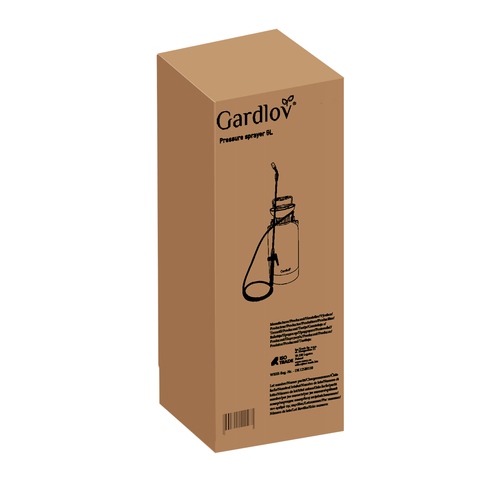 Обприскувач ручний високого тиску 8 л Gardlov 25430 | Зображення 1