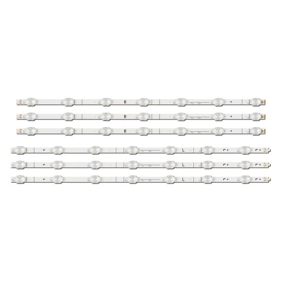 LED підсвітка TV 58" HD580X1U91-L1+2019080101 HD580X1U91+2019092501+APT-HXLB19101 LB58007 V0 58R6E3 58E3F 6шт.