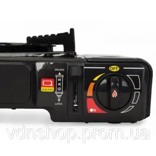 Портативна газова плита HAPPY HOME BDZ-155A + кейс | Зображення 3