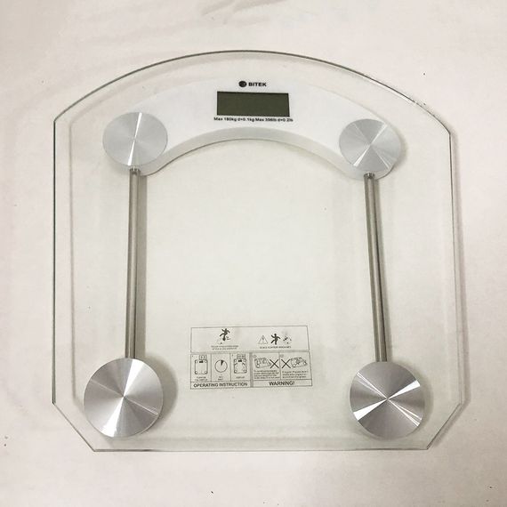 Весы напольные электронные MATARIX MX 451B 180 кг, весы для взвешивания людей, весы TV-451 бытовые напольные | Зображення 5