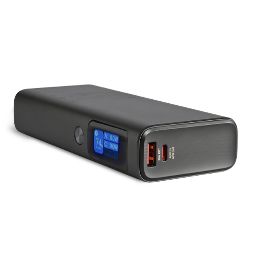 Павербанк 20000 mAh Videx VPB-323 100W PD LED дисплей чорний | Зображення 4