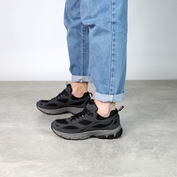 Кросівки чоловічі шкіряні 591325 Темно-сірі 41 42 43 44 45 | Зображення 7