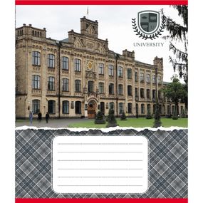 Тетрадь общая "Университеты" 048-590258K-5 в клеточку, 48 листов