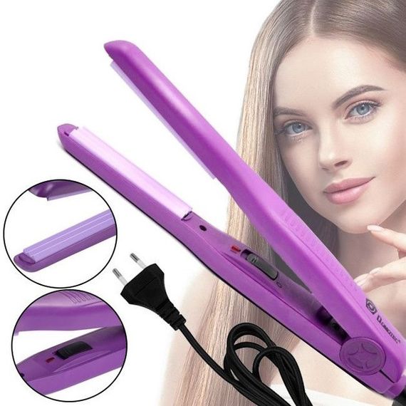 Выпрямитель для густых волос Domotec MS-4904 30 W, Выпрямления утюжком, TC-409 Плойка выравниватель | Зображення 3