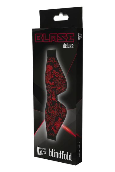 Маска на очі BLAZE DELUXE BLINDFOLD, Червоний, Регульований | Зображення 1