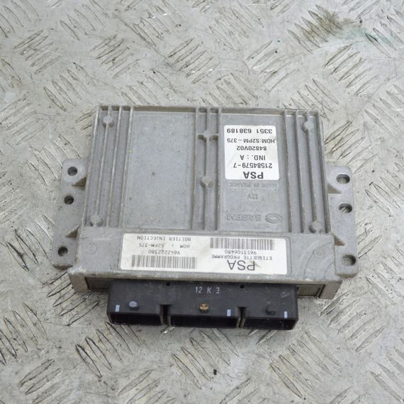 Блок керування двигуна 1.4 8V Citroen C2 2003-2009 Комп'ютер мотора Сітроен ц2 9653106480 9642222380
