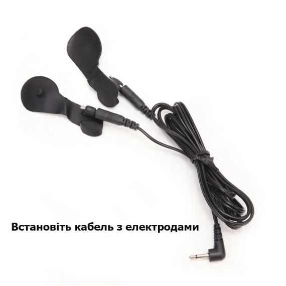 Мужской электростимулирующий пояс верности We Love с дистанционным управлением и пломбами 7.5 см черный | Зображення 5