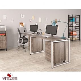 Cтол двойной Loft design Q-135-2 Q-135-2 Дуб
