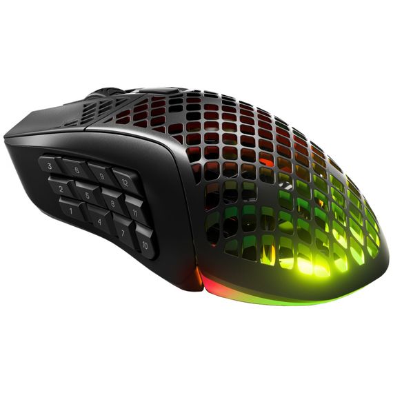 Мишка SteelSeries Aerox 9 Wireless RGB, 18000dpi., 18кн. Black | Зображення 3