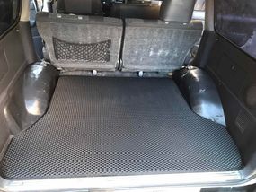 Килимок багажника (EVA, чорний) для Toyota Land Cruiser 80