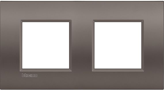 LivingLight Рамка AIR 2 поста, Глина (LNE4802M2CY)