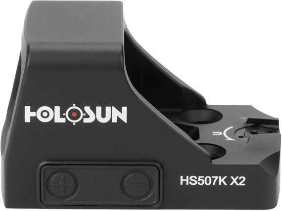 Приціл коліматорний Holosun HS507K X2 точка 2 MOA + коло 32 МОА | Зображення 3