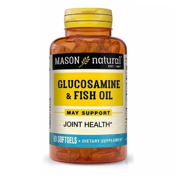 Комплекс для суглобів Mason Natural Glucosamine & Fish Oil 90 Caps
