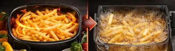 Аэрогриль-фритюрница SOKANY SK-10107 на 8,5 л 2000 Вт | Зображення 4