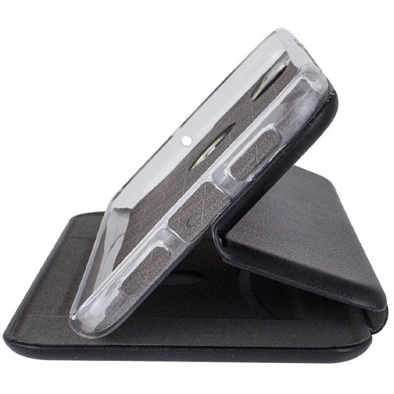 Шкіряний чохол-книжка Classy для Oppo A5s / Oppo A12 Чорний | Зображення 2