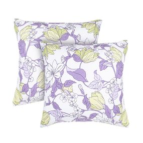 Набір наволочок Home Line 64708 Україна 70x91  Бавовна Зелений, Фіолетовий