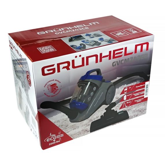 Пилосос циклонний GVCM243CB ECO POWER Grunhelm | Зображення 7