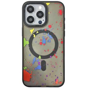 Чохол TPU+PC Flush with MagSafe для Apple iPhone 13 Pro Max (6.7") Titanium black