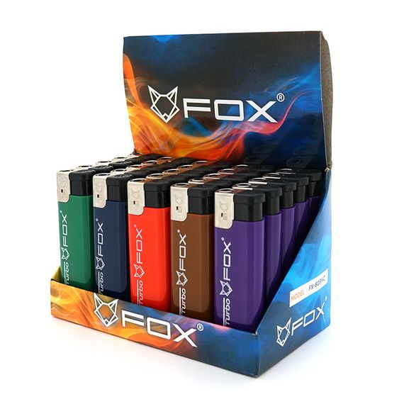 Запальничка Турбо Lighter, упаковка 25шт, ціна за упаковку, Mix color | Зображення 1