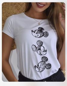 Футболка женская с принтом повседневная S Белая