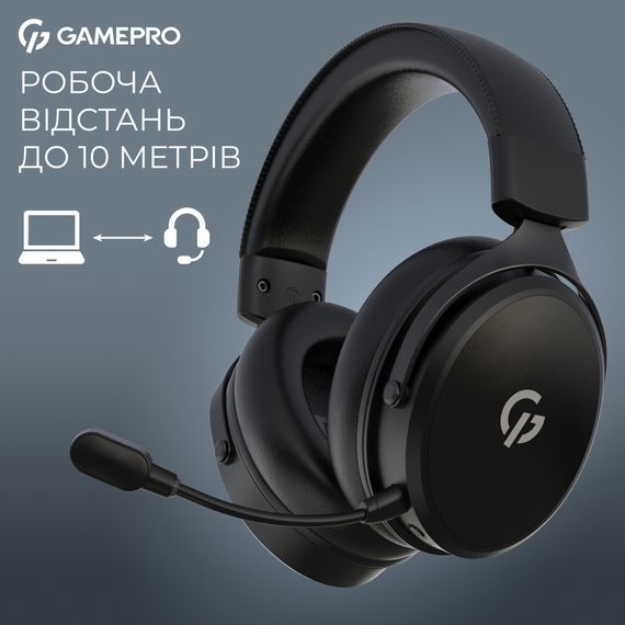 Навушники GamePro Asgard Skadi Wireless Black (HSW191B) | Зображення 7