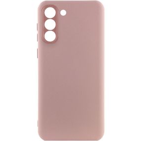 Чохол Silicone Cover Lakshmi Full Camera (A) для Samsung Galaxy S23, Рожевий