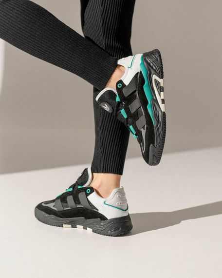 Женские кроссовки Niteball New Black Green , Вьетнам 36 | Зображення 1
