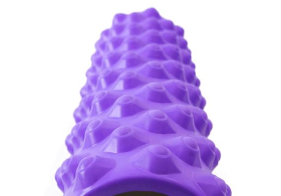 Масажний ролик EasyFit Grid Roller Extreme 45 см Фіолетовий (EF-2051-V) | Зображення 2