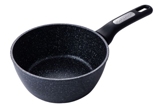 Ковш антипригарный Kamille - 180 мм x 1,8 л Ilag Black Marble (5380MR) | Зображення 2