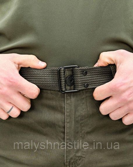 Штаны карго pasifik   олива с поясом ДЛ7255 | Зображення 5