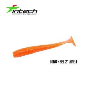 Силиконовая приманка, Съедобный силикон Intech Интеч Long Heel 2"12 шт IN51