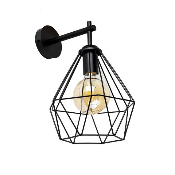 Бра (світильник настінний) Crystal W235 Чорний, Atmolight | Зображення 1