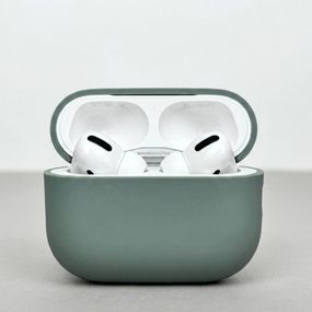 Силіконовий чохол для навушників pods Pro 3 (Зелений)