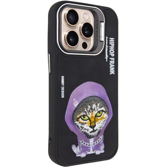 TPU+PC чохол Friends для Apple iPhone 15 Pro Max (6.7") Black Cat