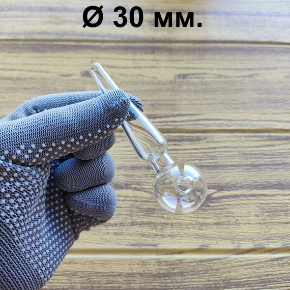 Стеклянная трубка Bullet Oil Clear