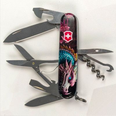 Нож Victorinox Climber Zodiac Лазурний дракон (1.3703.3_Z3290p) | Зображення 8
