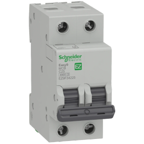 Schneider Electric EZ9, 2Р, 25А "С" Автоматичний вимикач (АВ) Easy9 - Модульне обладнання