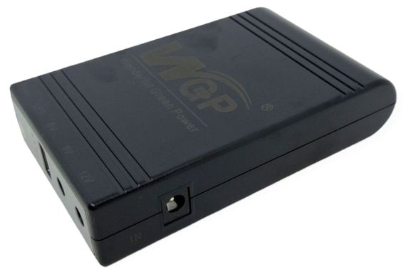 Джерело безперебійного живлення 10400 mAh USB, 9V, 12V для роутера Mini UPS WGP павербанк УПС + 3 перехідника | Зображення 3