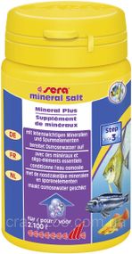 Сіль для акваріума Sera Mineral Salt на 2100 л 100 мл (105 г) 03399