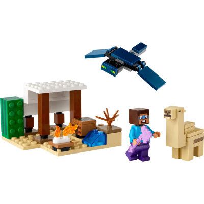 Конструктор LEGO Minecraft Экспедиция Стива в пустыню 75 деталей (21251) | Зображення 1